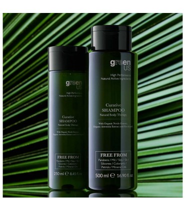 CHAMPU CURATIVE CUERO CABELLUDO SENSIBLE GREENUS - GENUS