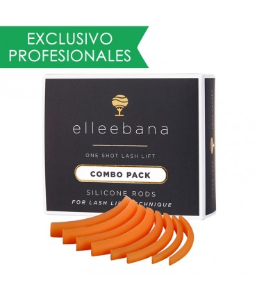 MOLDES DE SILICONA PARA LIFTING DE PESTAÑAS - ELLEEBANA